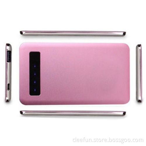 Super slim power bank, best quality with aluminum case, touchscreen, polymer battery, 4000mAh